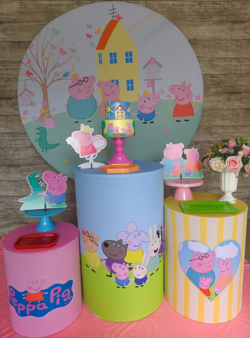 Peppa Pig - Kit Promocional - Anelan Artes e Decorações