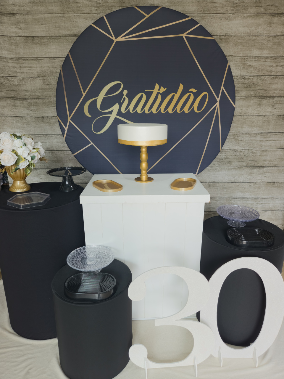 Gratidão - Kit Prata - Anelan Artes e Decorações