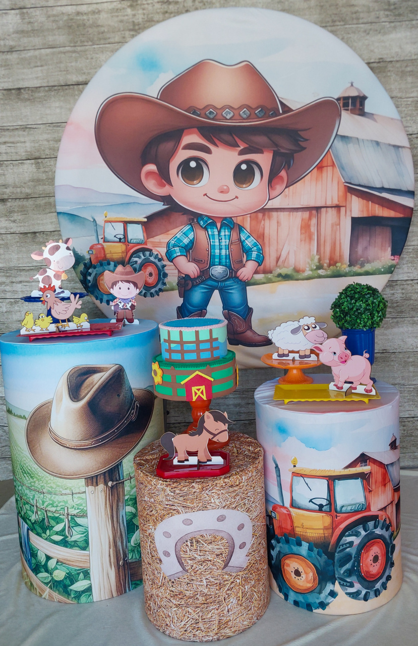 Boiadeirinho - Kit Promocional - Anelan Artes e Decorações