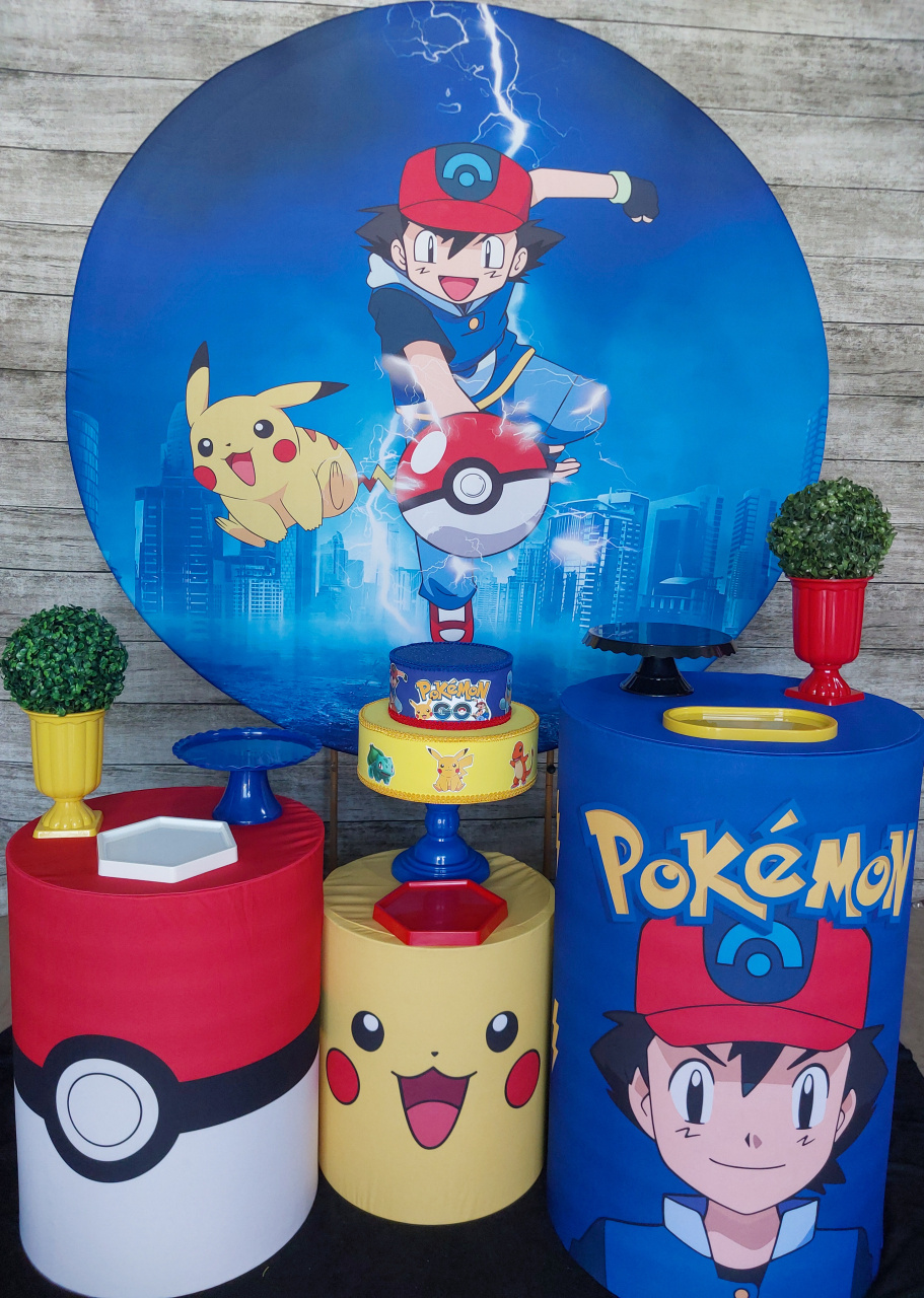 Pokemon - Kit Promocional - Anelan Artes e Decorações