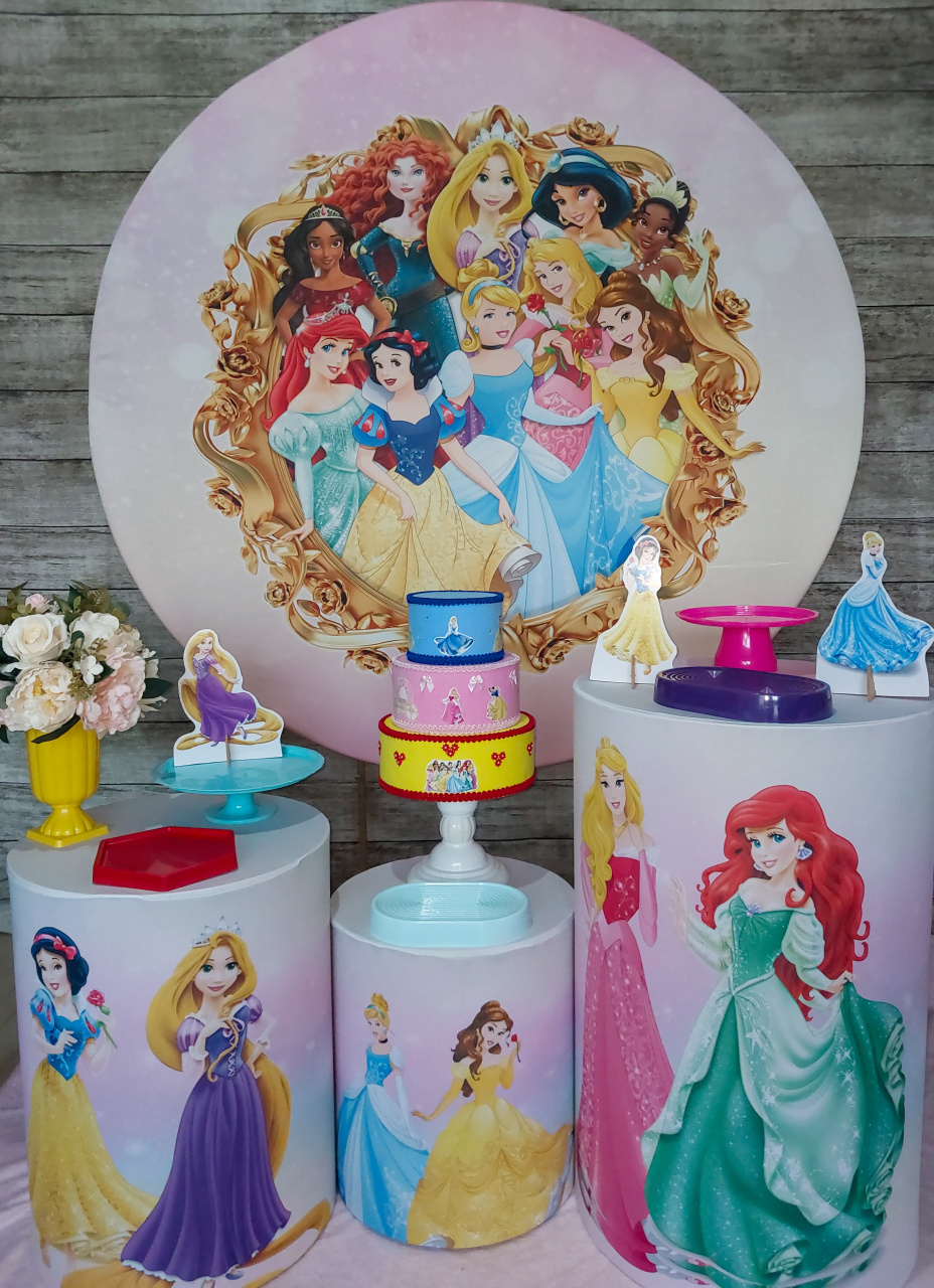 Princesas - Kit Promocional - Anelan Artes e Decorações