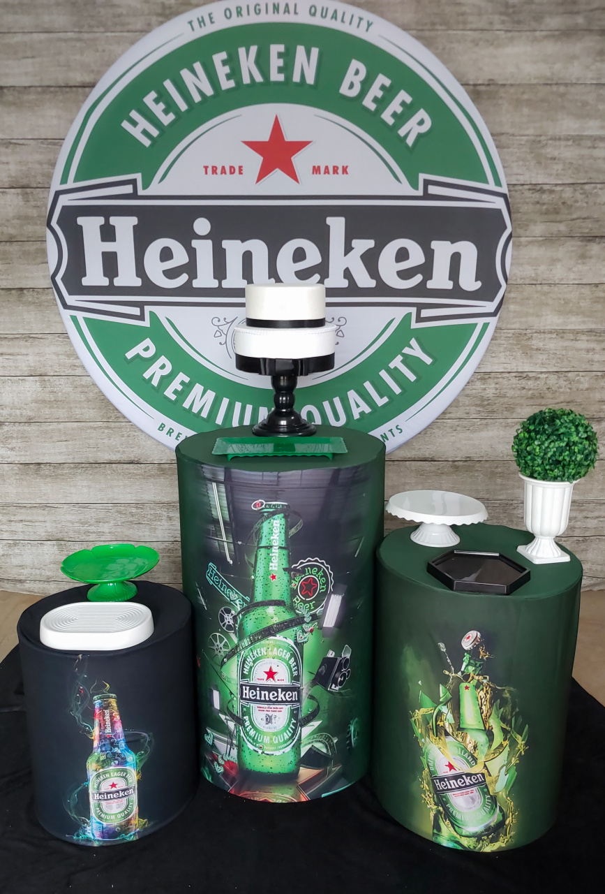 Heineken - Kit Promocional - Anelan Artes e Decorações