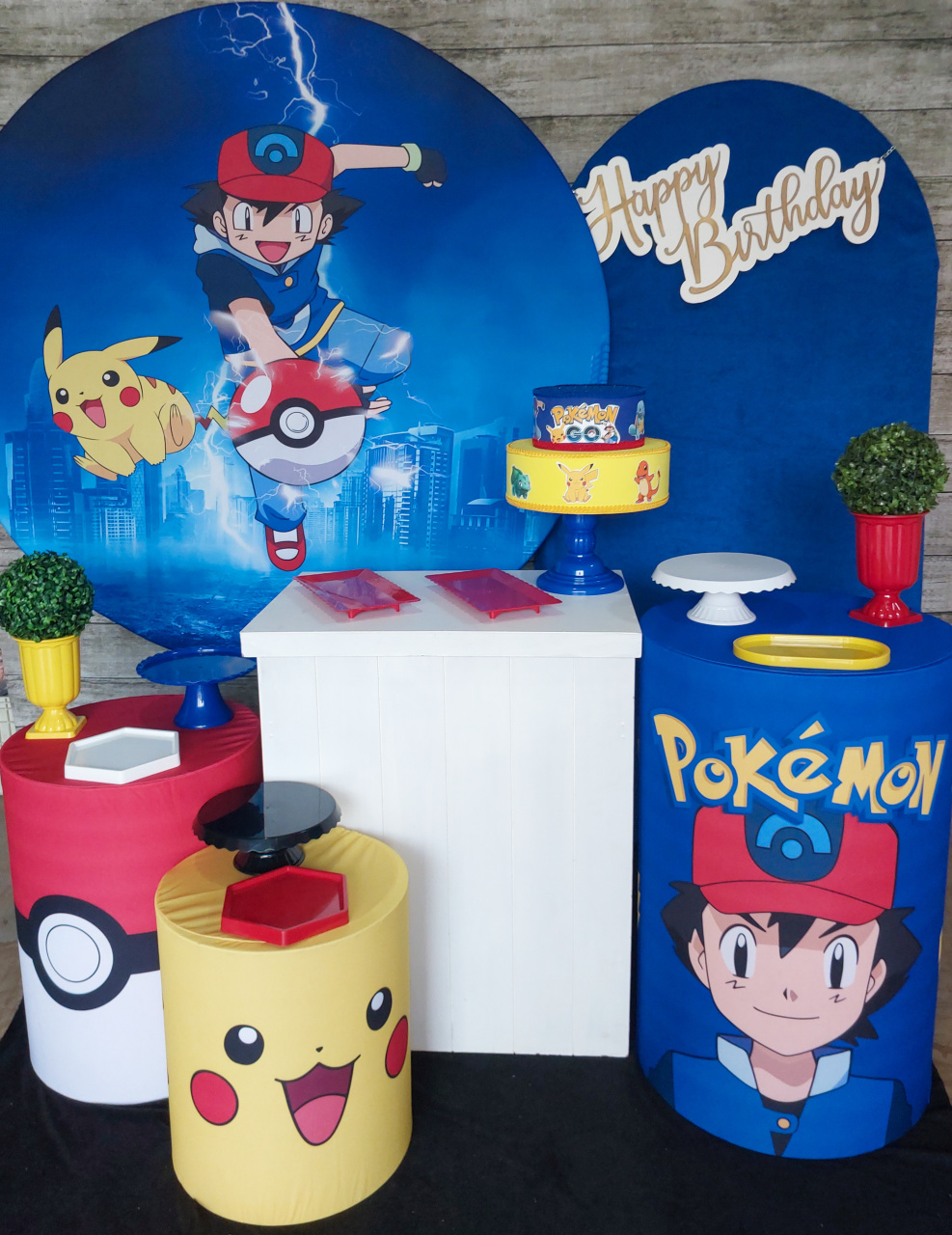 Pokémon - Kit Ouro - Anelan Artes e Decorações