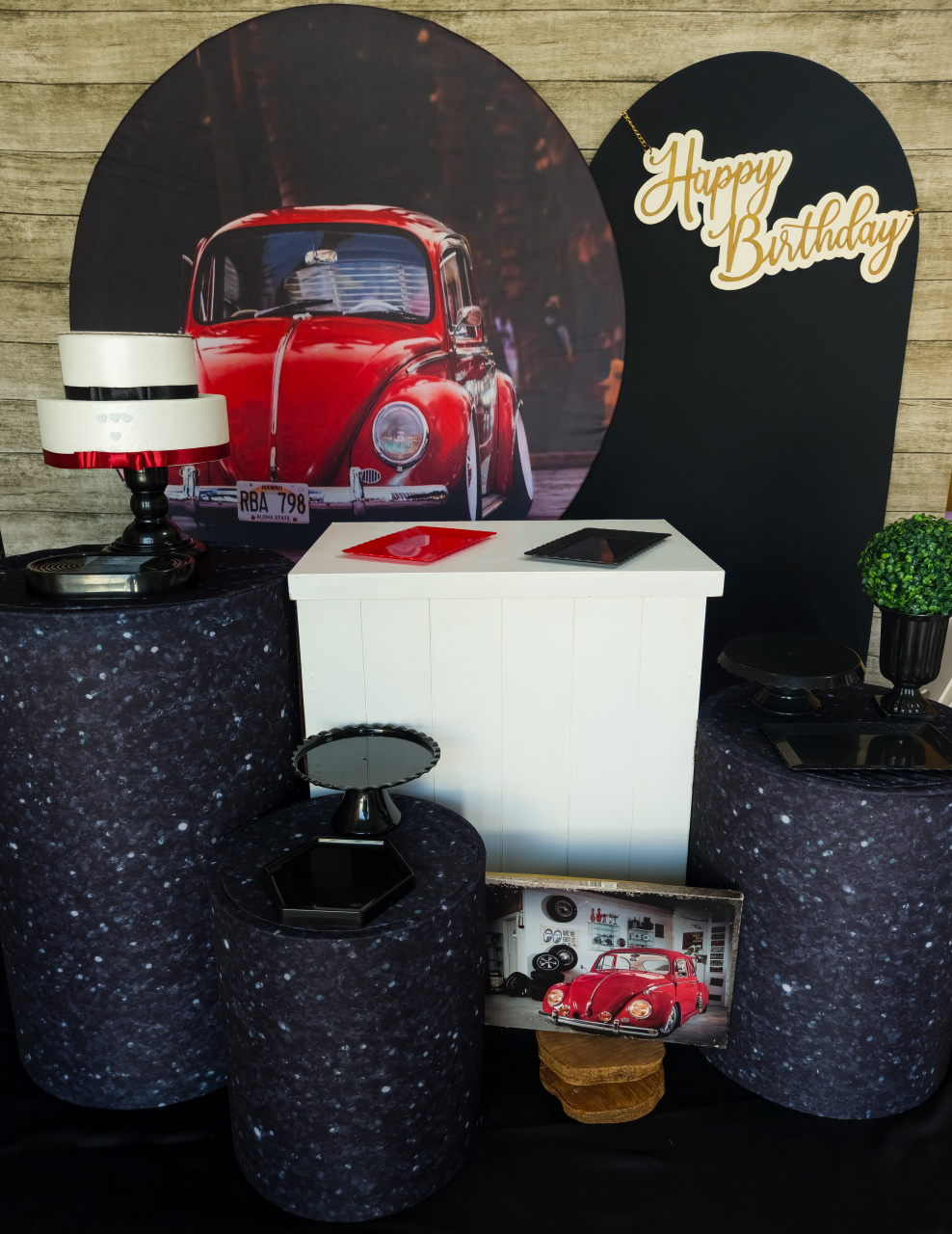 Fusca - Kit Ouro - Anelan Artes e Decorações