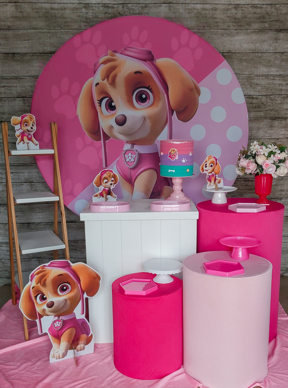 Skye - Kit Prata - Anelan Artes e Decorações