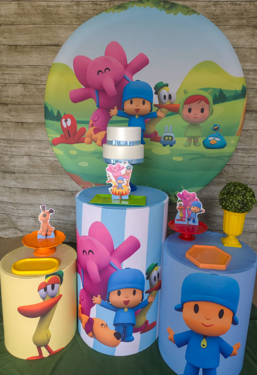 Pocoyo - Kit Promocional - Anelan Artes e Decorações