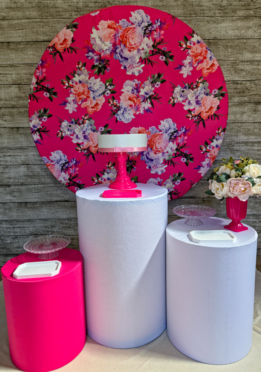 Floral Pink - Kit Promocional - Anelan Artes e Decorações