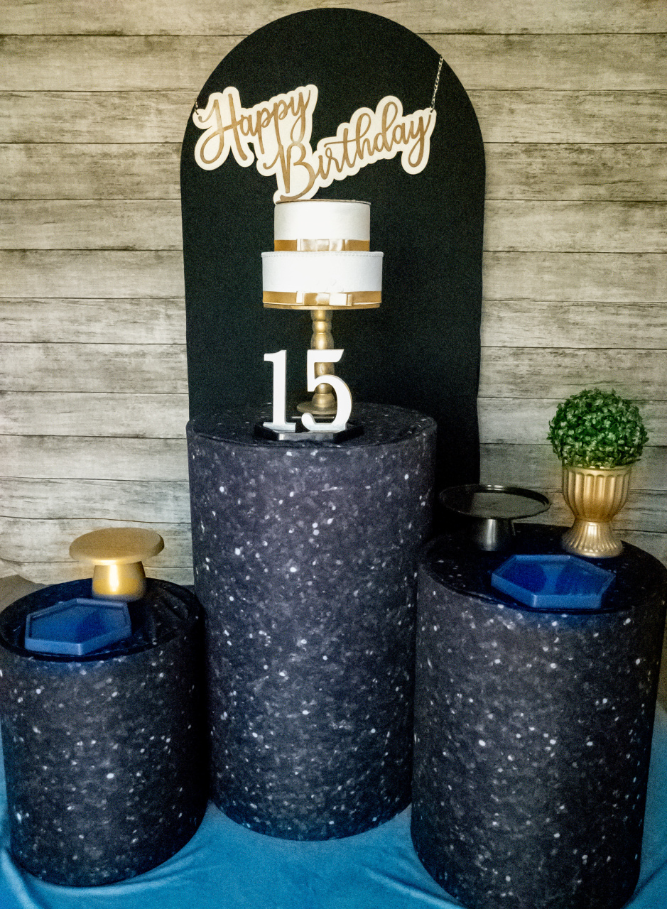 Preto Com Glitter - Kit Promocional - Anelan Artes e Decorações