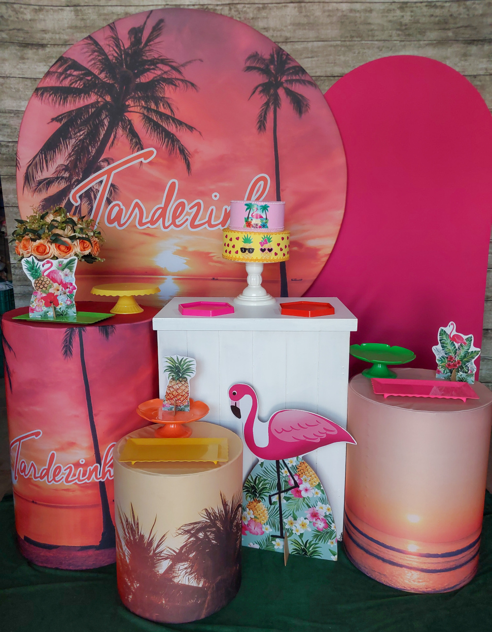 Tardezinha Rosa 2 - Kit Ouro - Anelan Artes e Decorações