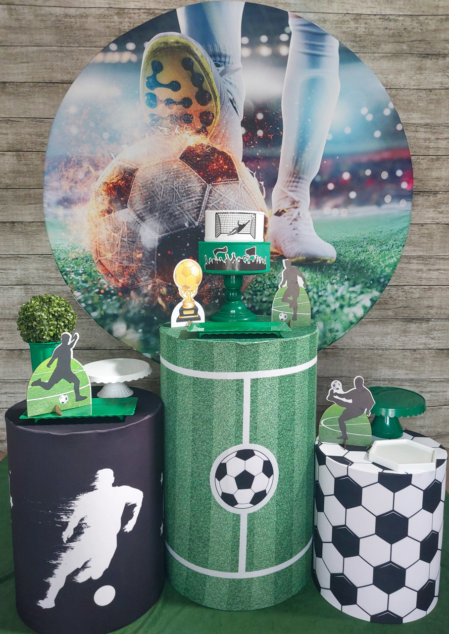 Bola No Pé - Kit Promocional - Anelan Artes e Decorações