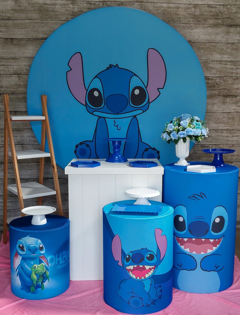 Stitch - Kit Prata - Anelan Artes e Decorações