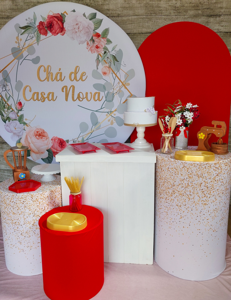 Chá de Casa Nova - Kit Ouro - Anelan Artes e Decorações
