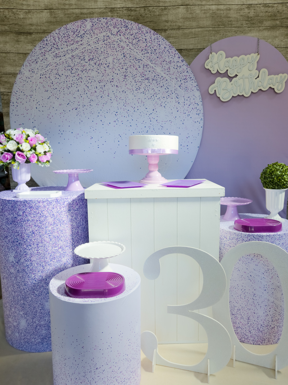 Confete Lilás - Kit Ouro - Anelan Artes e Decorações