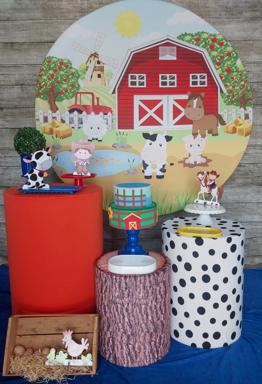 Fazendinha 2- Kit Promocional - Anelan Artes e Decorações