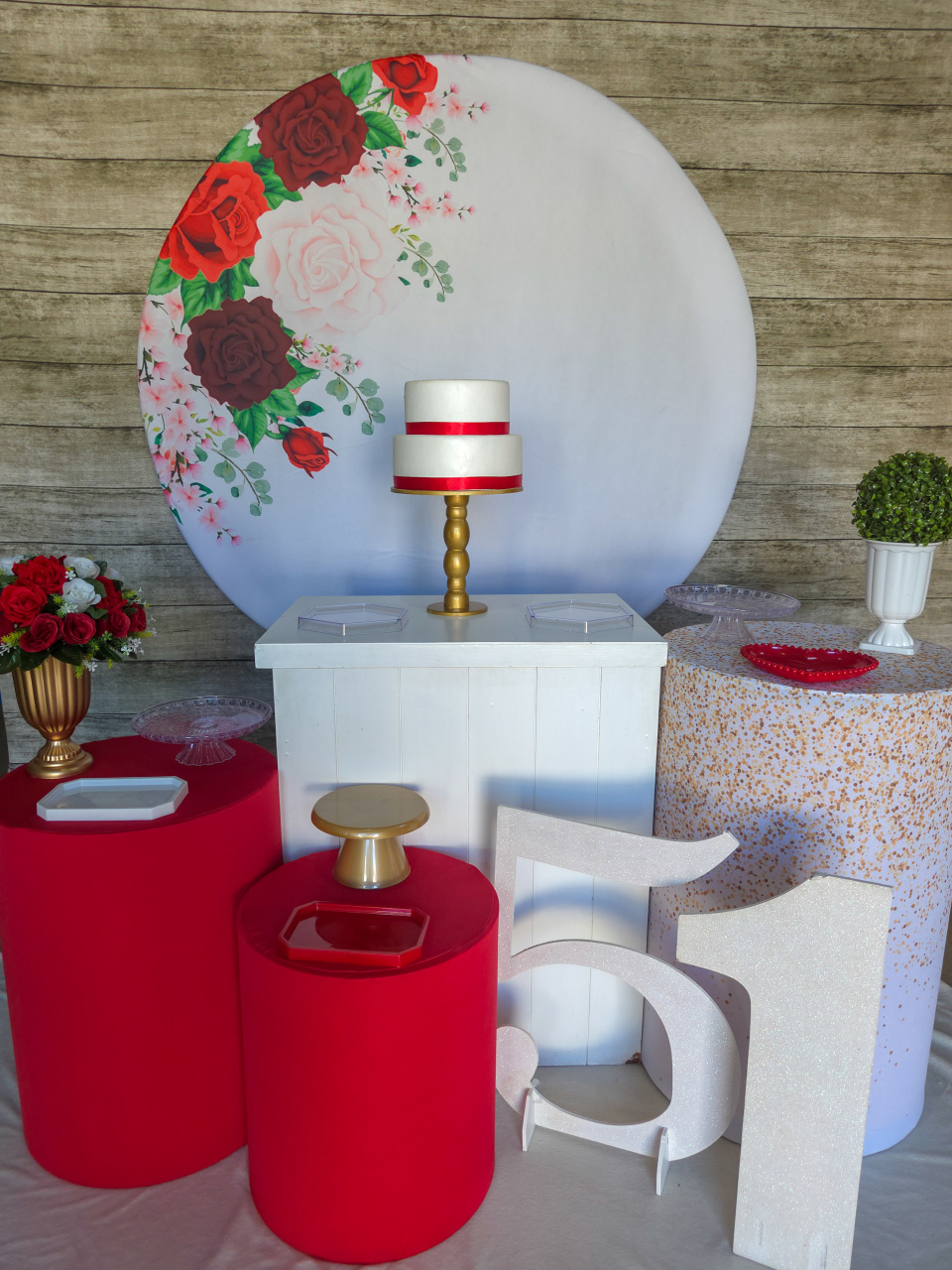 Rosas Coloridas - Kit Prata - Anelan Artes e Decorações