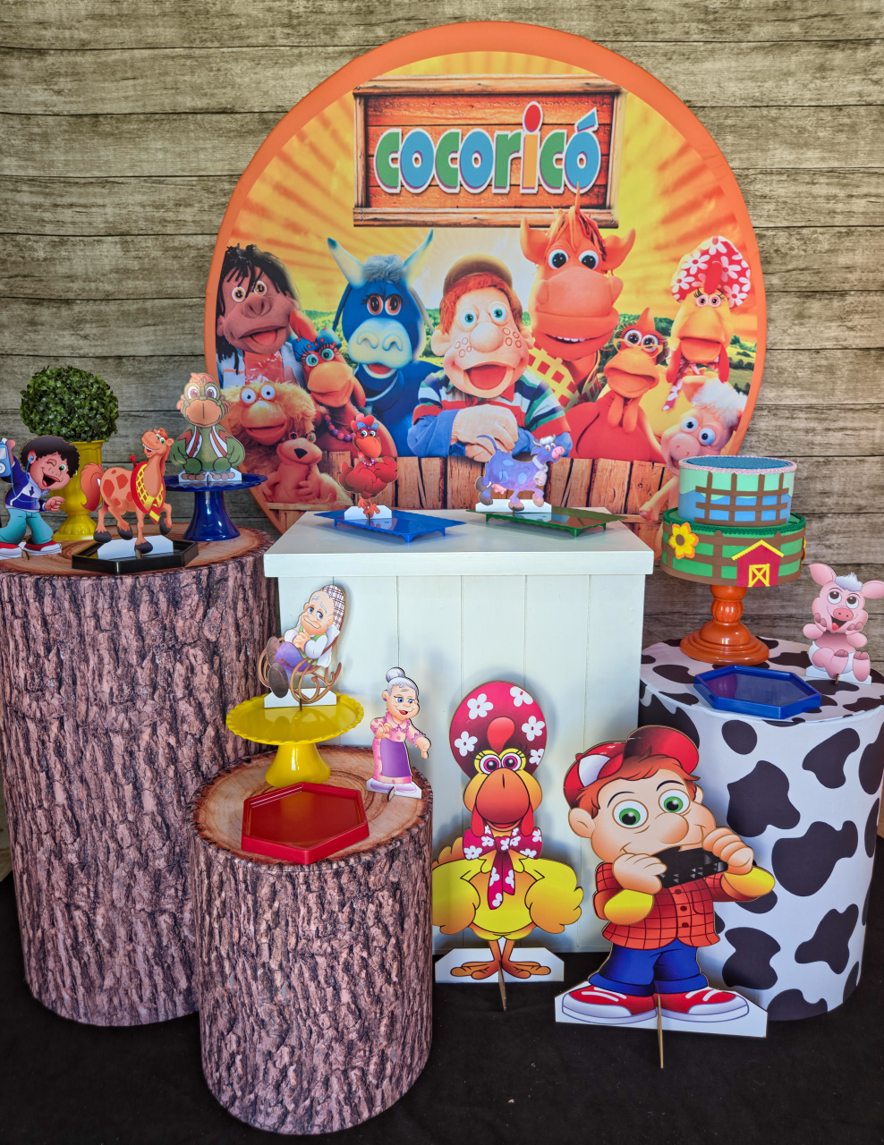 Cocoricó - Kit Prata - Anelan Artes e Decorações
