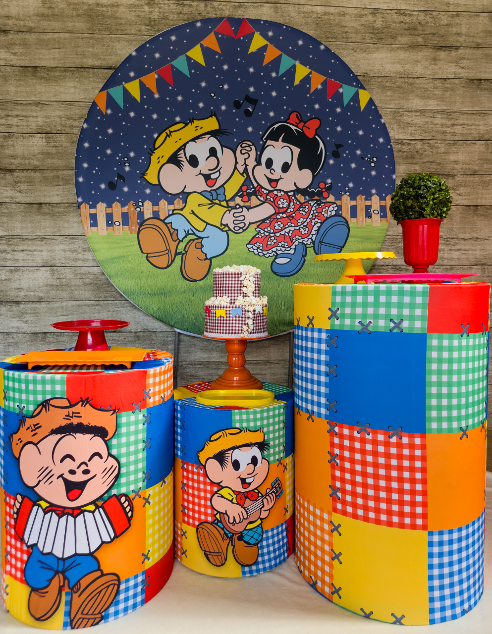 Festa Junina Do Chico Bento - Kit Promocional - Anelan Artes e Decorações