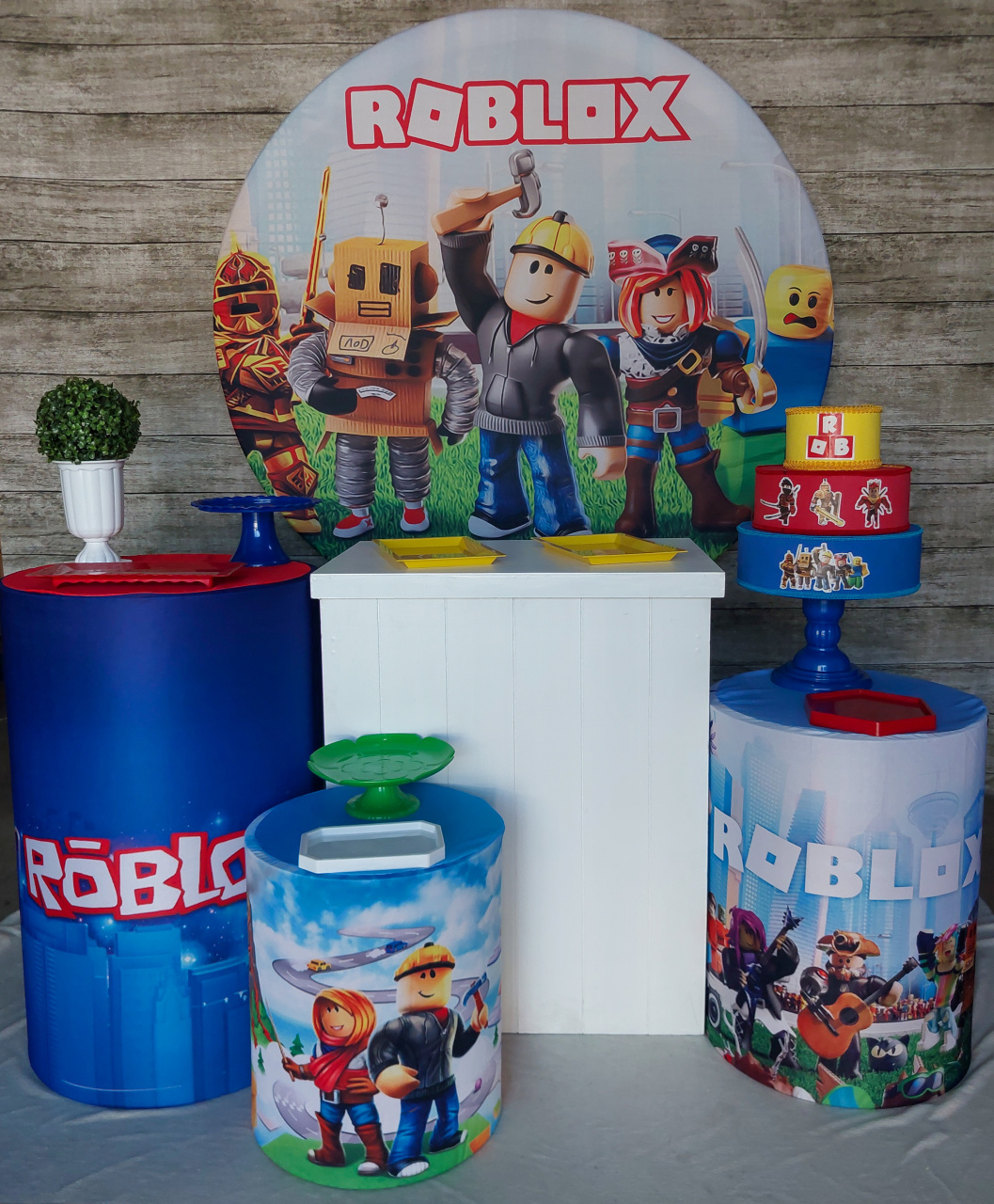 Roblox - Kit Prata - Anelan Artes e Decorações
