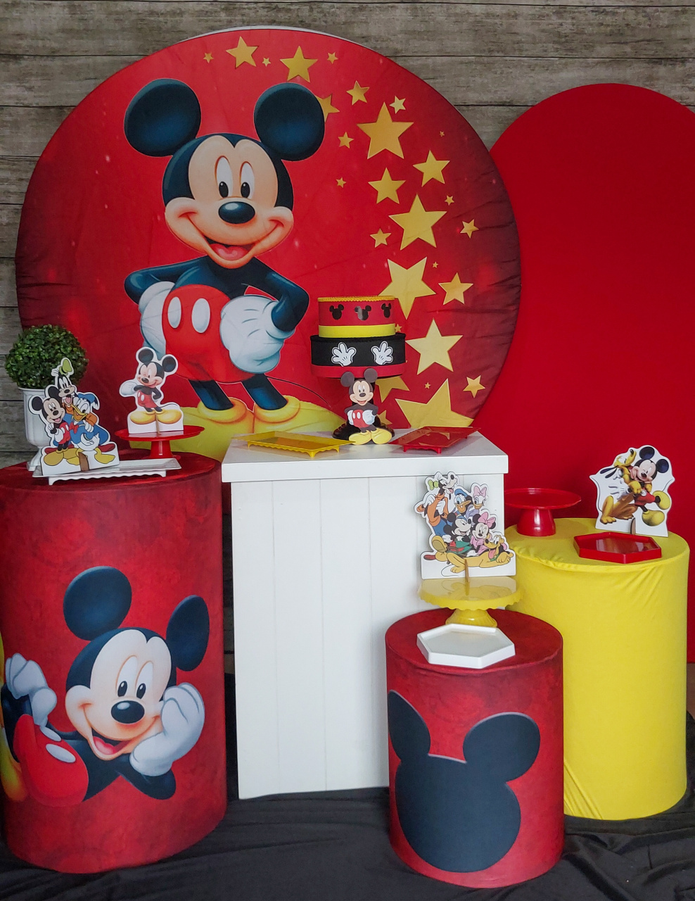 Mickey - Kit Ouro - Anelan Artes e Decorações