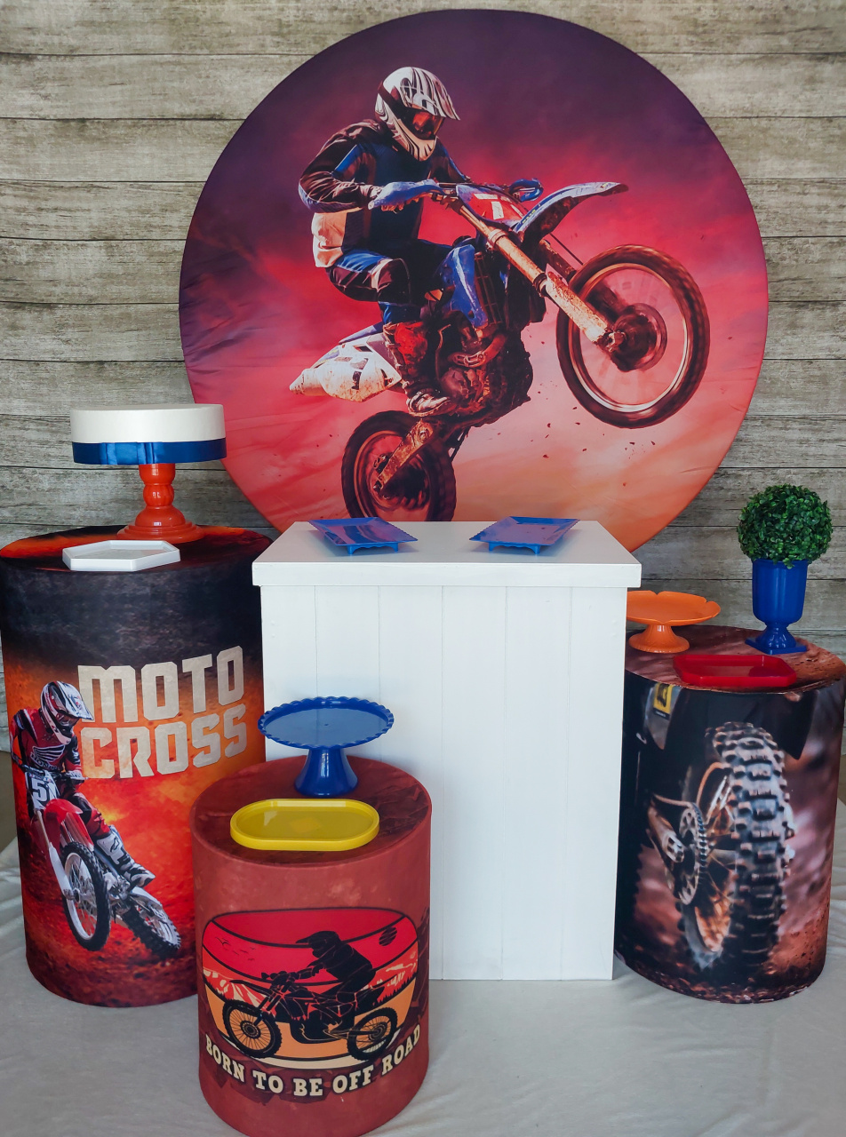 Bicicross - Kit Prata - Anelan Artes e Decorações