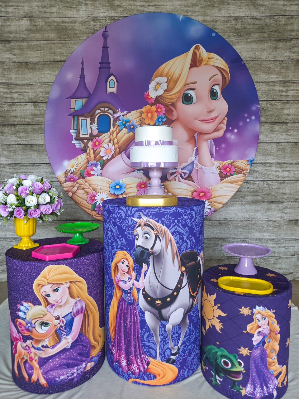 Rapunzel - Kit Promocional - Anelan Artes e Decorações