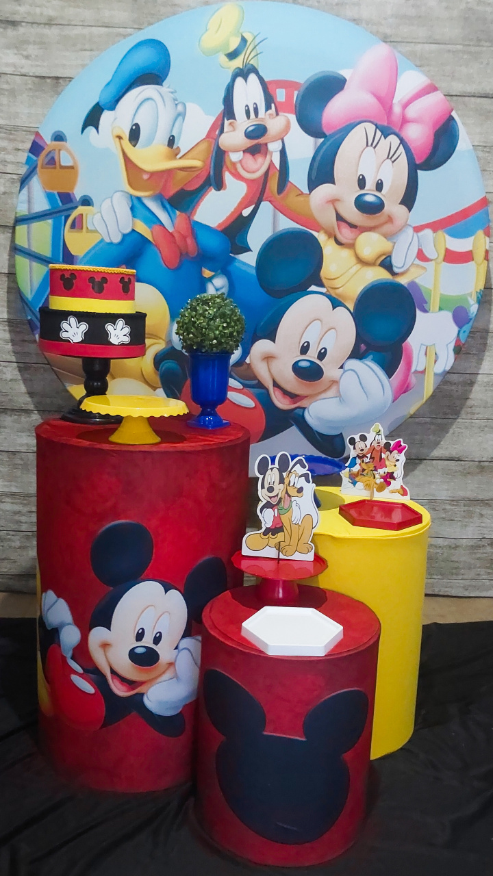 Turma Do Mickey - Kit Promocional - Anelan Artes e Decorações