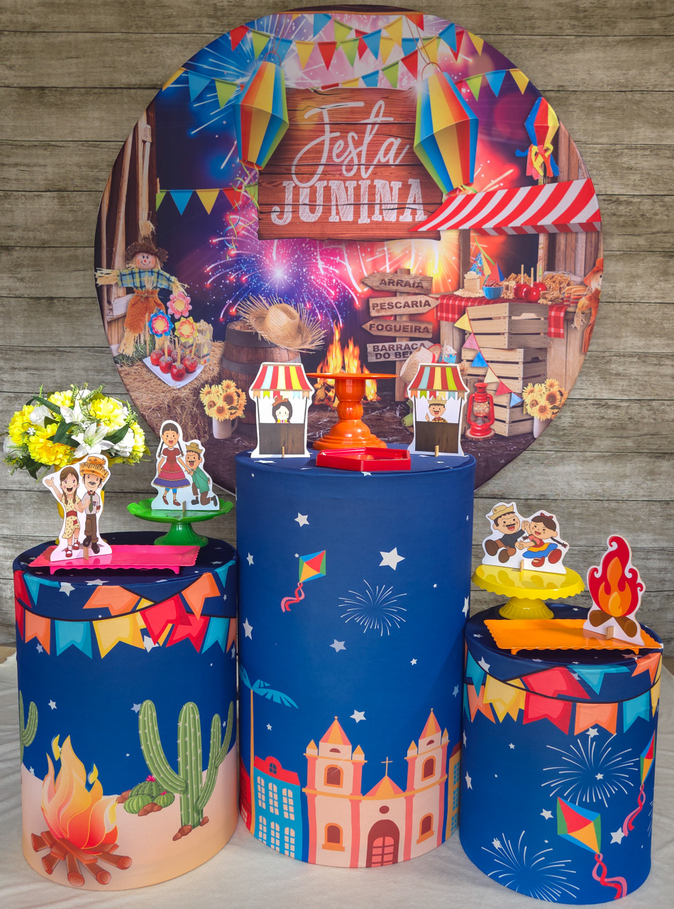 Festa Junina - Kit Promocional - Anelan Artes e Decorações