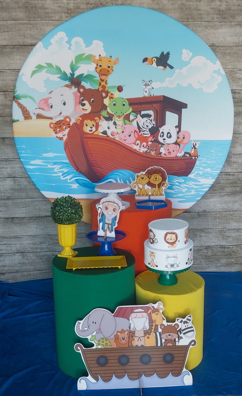 Arca de Noé - Kit Promocional - Anelan Artes e Decorações