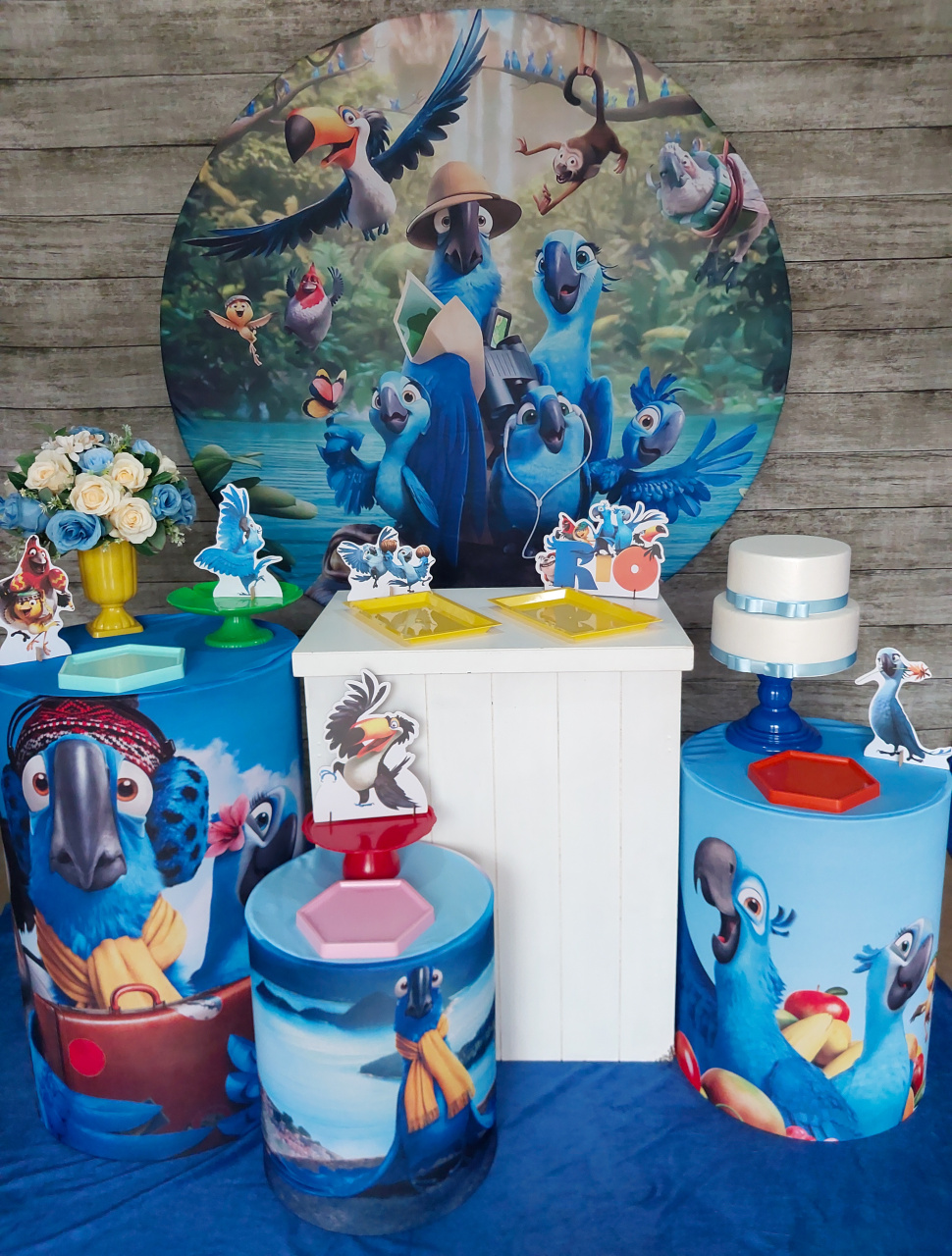 Rio - Kit Prata - Anelan Artes e Decorações