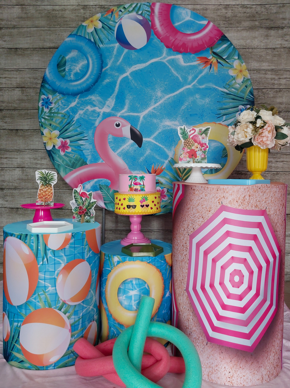 Piscina - Kit Promocional - Anelan Artes e Decorações