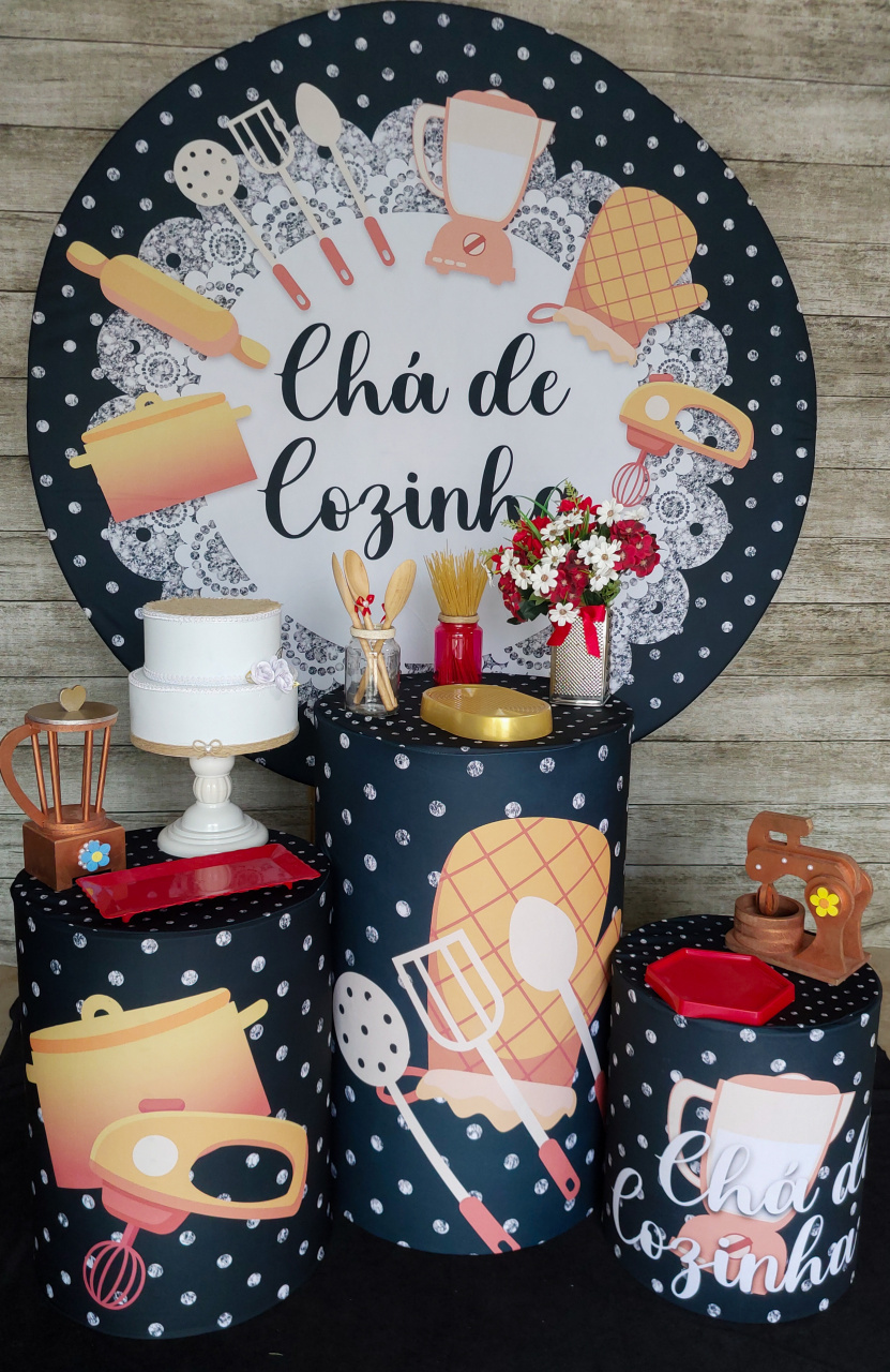 Chá de Cozinha - Kit Promocional - Anelan Artes e Decorações