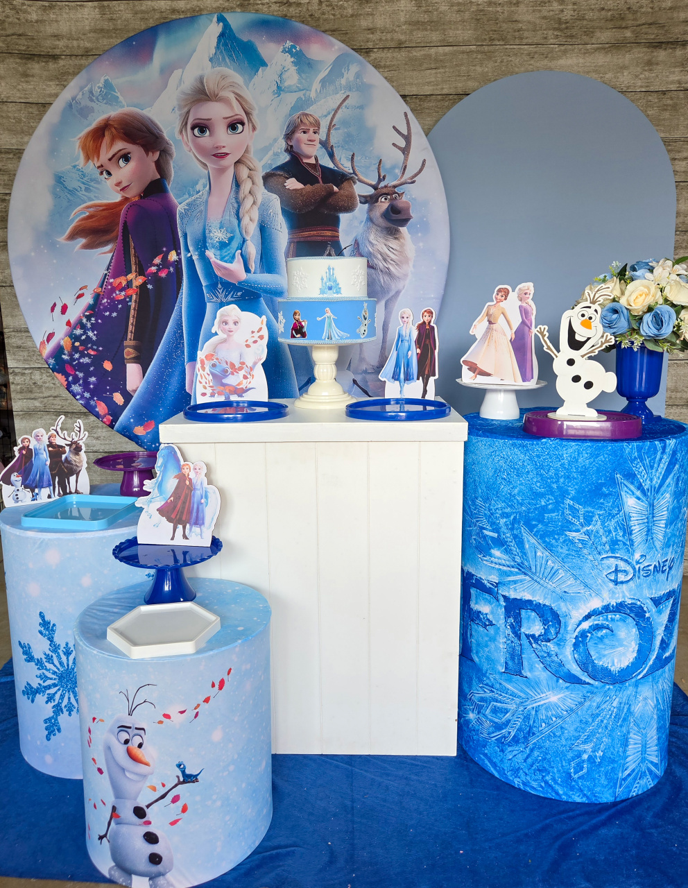 Frozen - Kit Ouro - Anelan Artes e Decorações