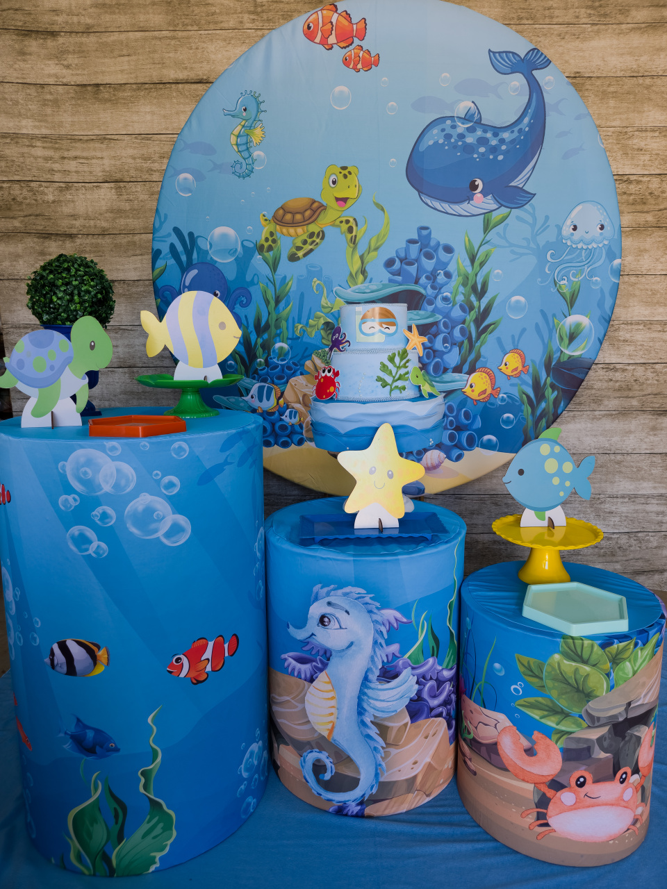 Fundo Do Mar - Kit Promocional - Anelan Artes e Decorações