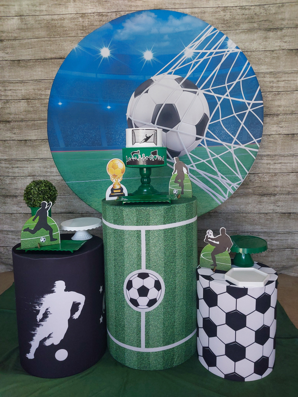 Bola de Futebol - Kit Promocional - Anelan Artes e Decorações