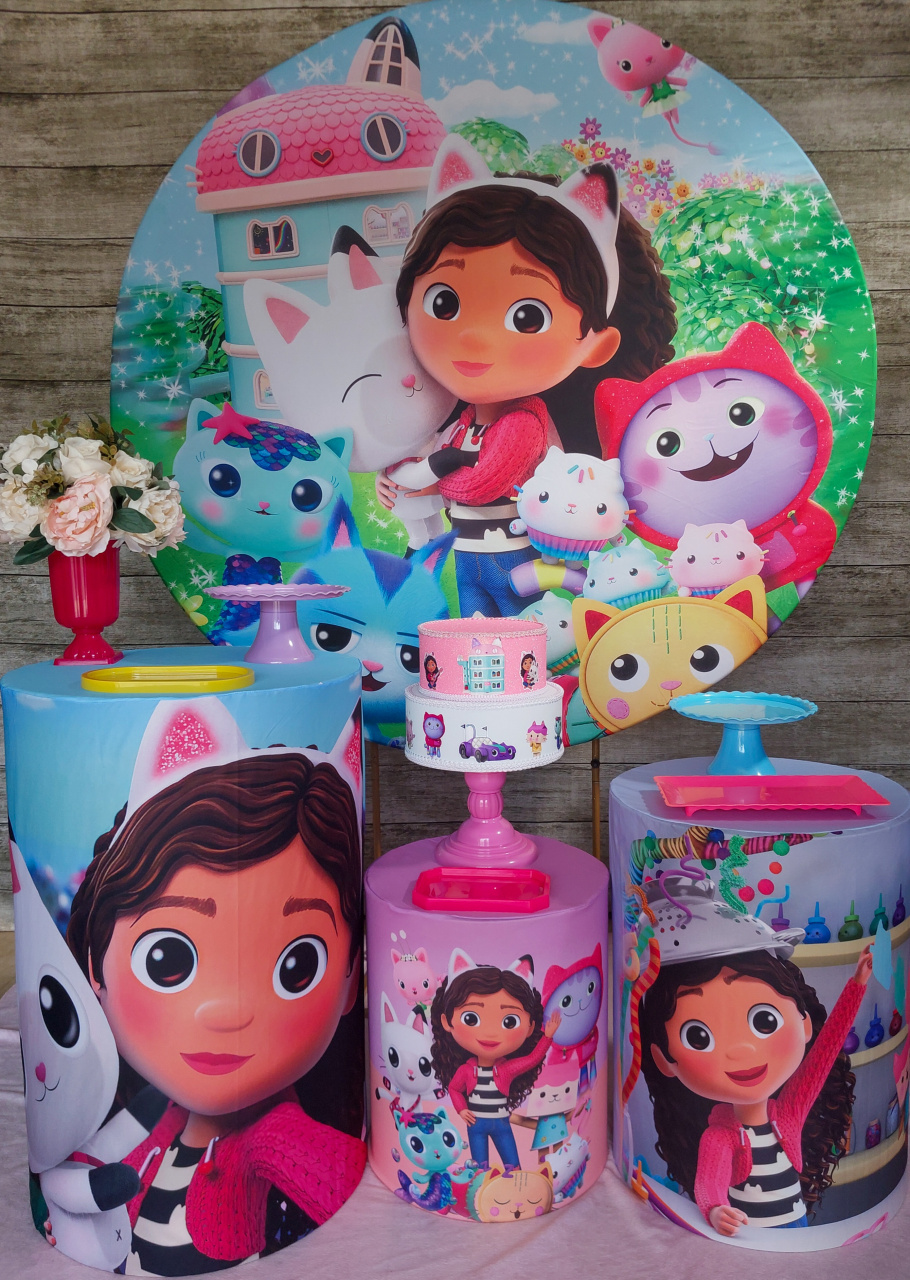Casa Mágica da Gabby - Kit Promocional - Anelan Artes e Decorações