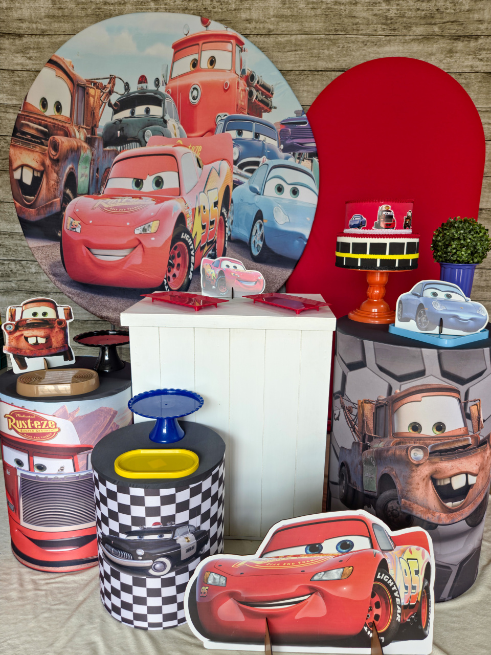 Carros - Kit Ouro - Anelan Artes e Decorações