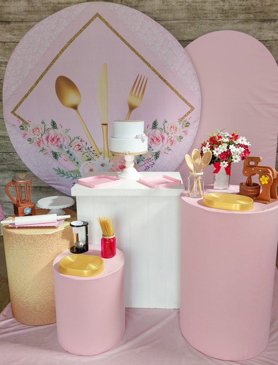 Chá de Cozinha - Kit Ouro 2 - Anelan Artes e Decorações