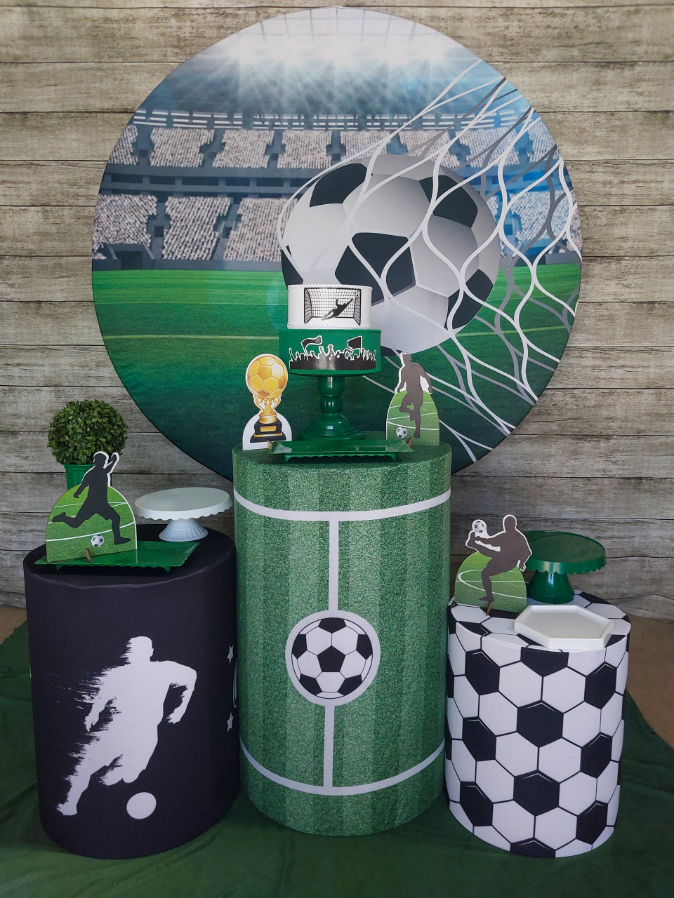 Bola de Futebol 2 - Kit Promocional - Anelan Artes e Decorações