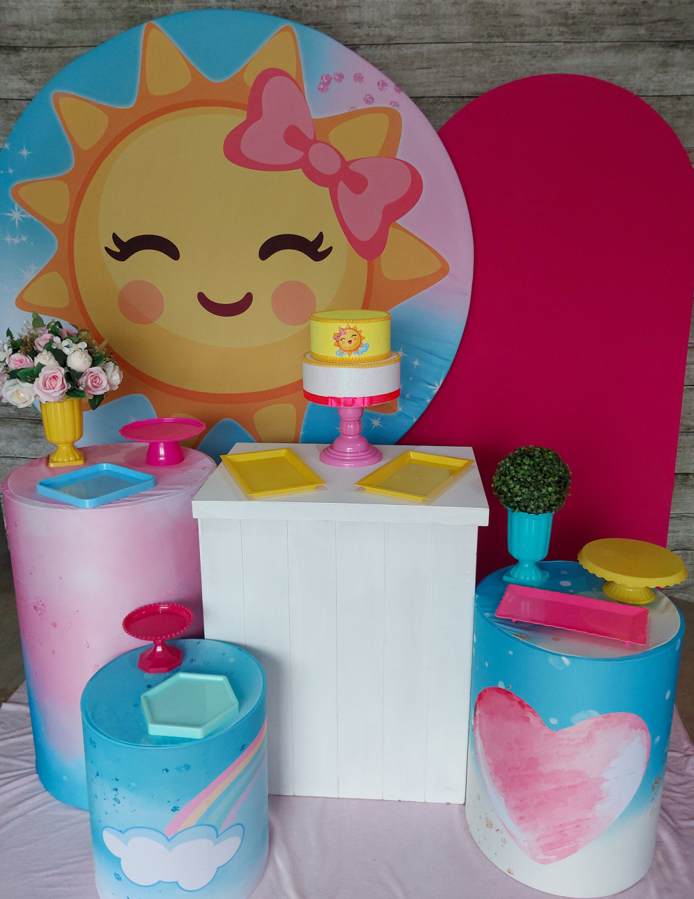 Solzinho - Kit Ouro - Anelan Artes e Decorações
