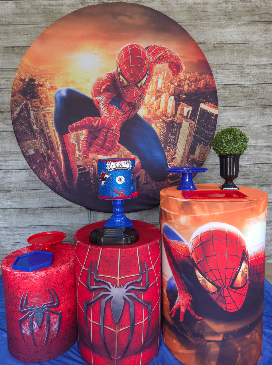 Homem Aranha - Kit Promocional - Anelan Artes e Decorações