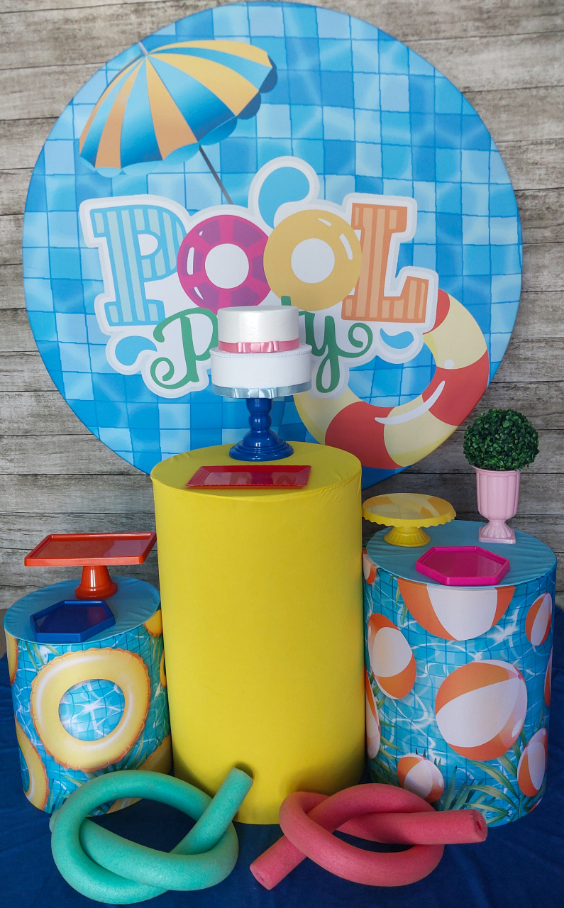 Pool Party - Kit Promocional - Anelan Artes e Decorações