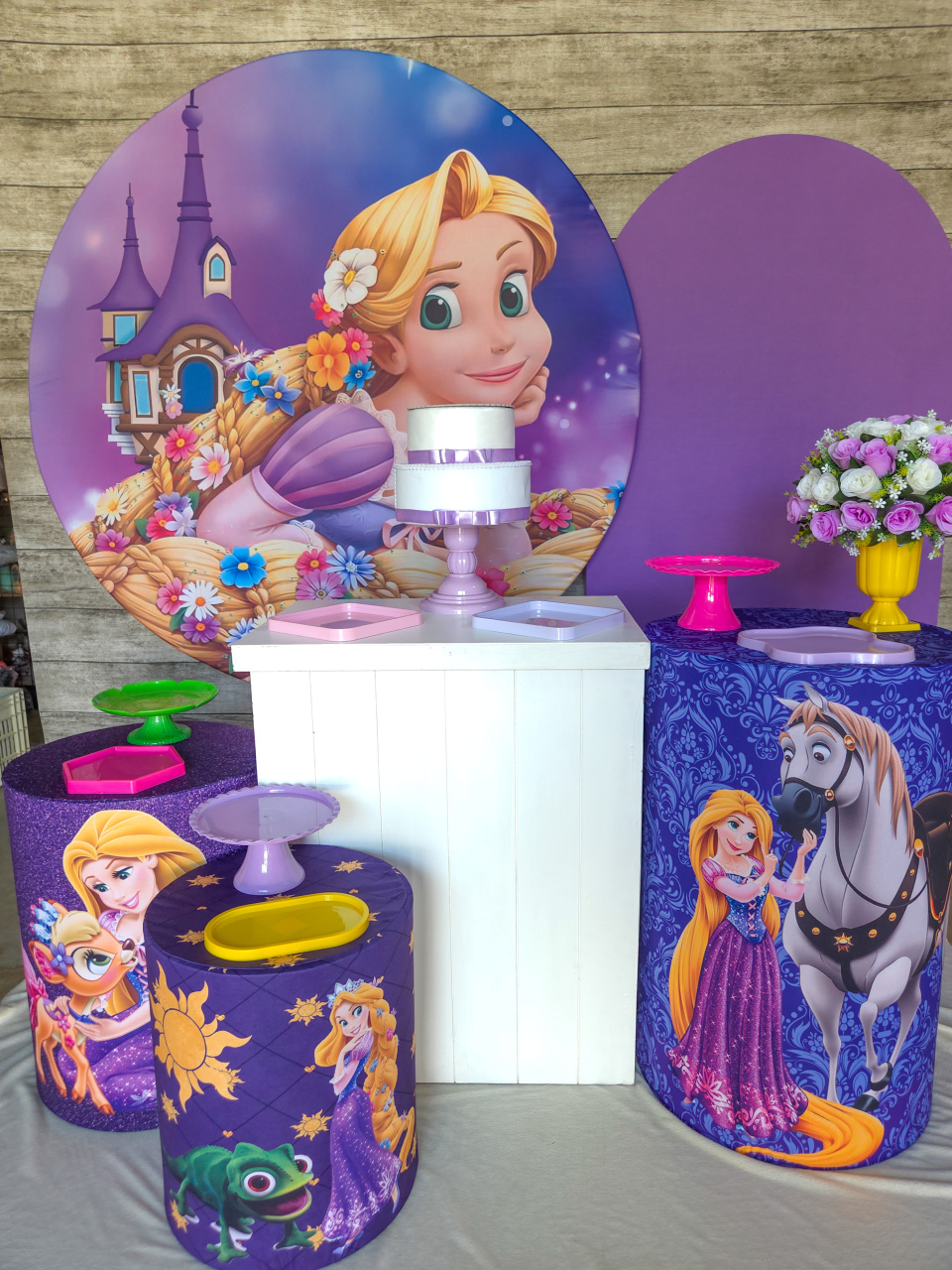 Rapunzel - Kit Ouro - Anelan Artes e Decorações