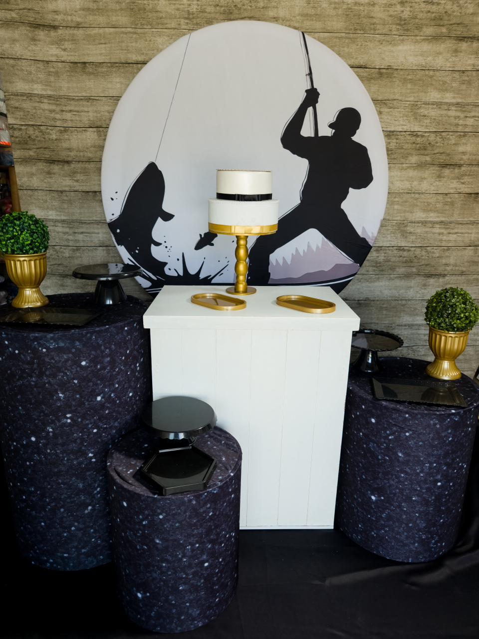 Pescaria - Kit Prata - Anelan Artes e Decorações