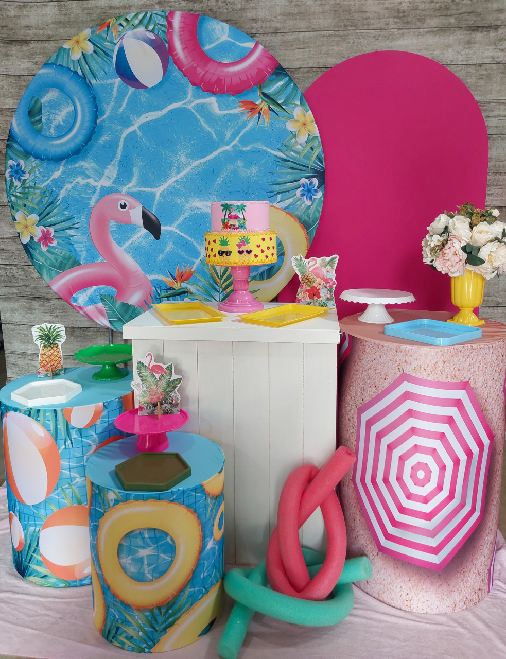 Piscina - Kit Ouro - Anelan Artes e Decorações