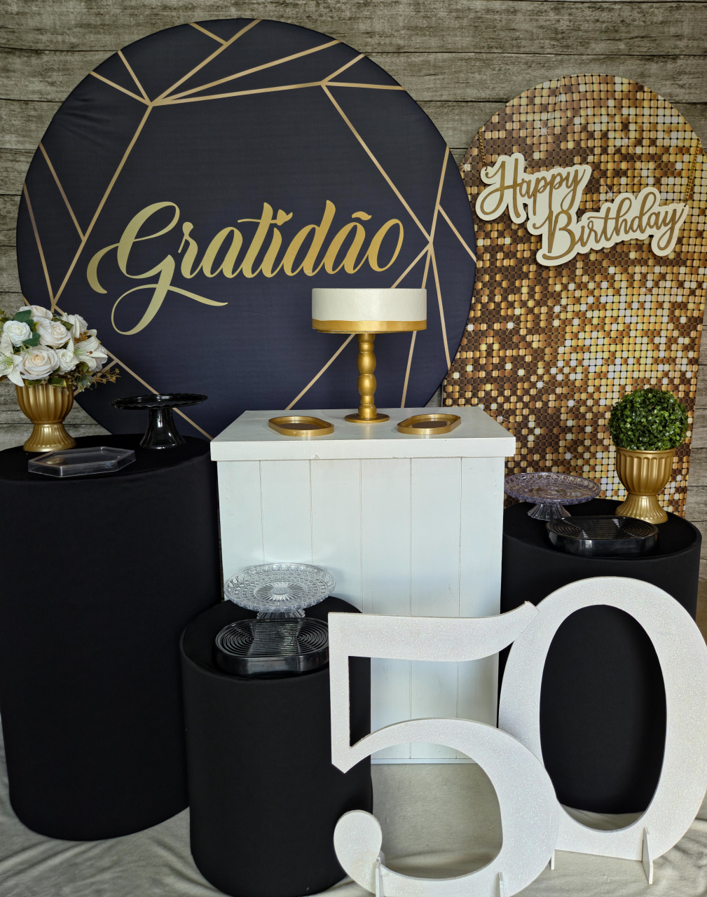 Gratidão - Kit Ouro - Anelan Artes e Decorações