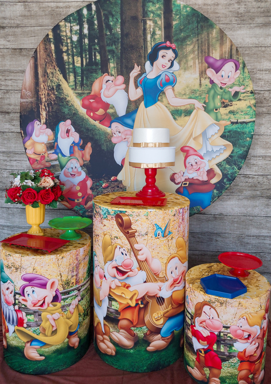 Branca de Neve - Kit Promocional - Anelan Artes e Decorações
