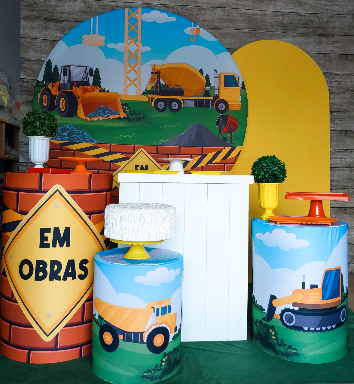Construção - Kit Ouro - Anelan Artes e Decorações