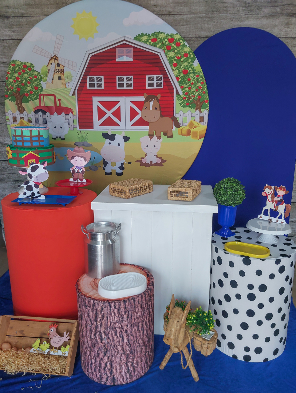Fazendinha 2- Kit Ouro - Anelan Artes e Decorações