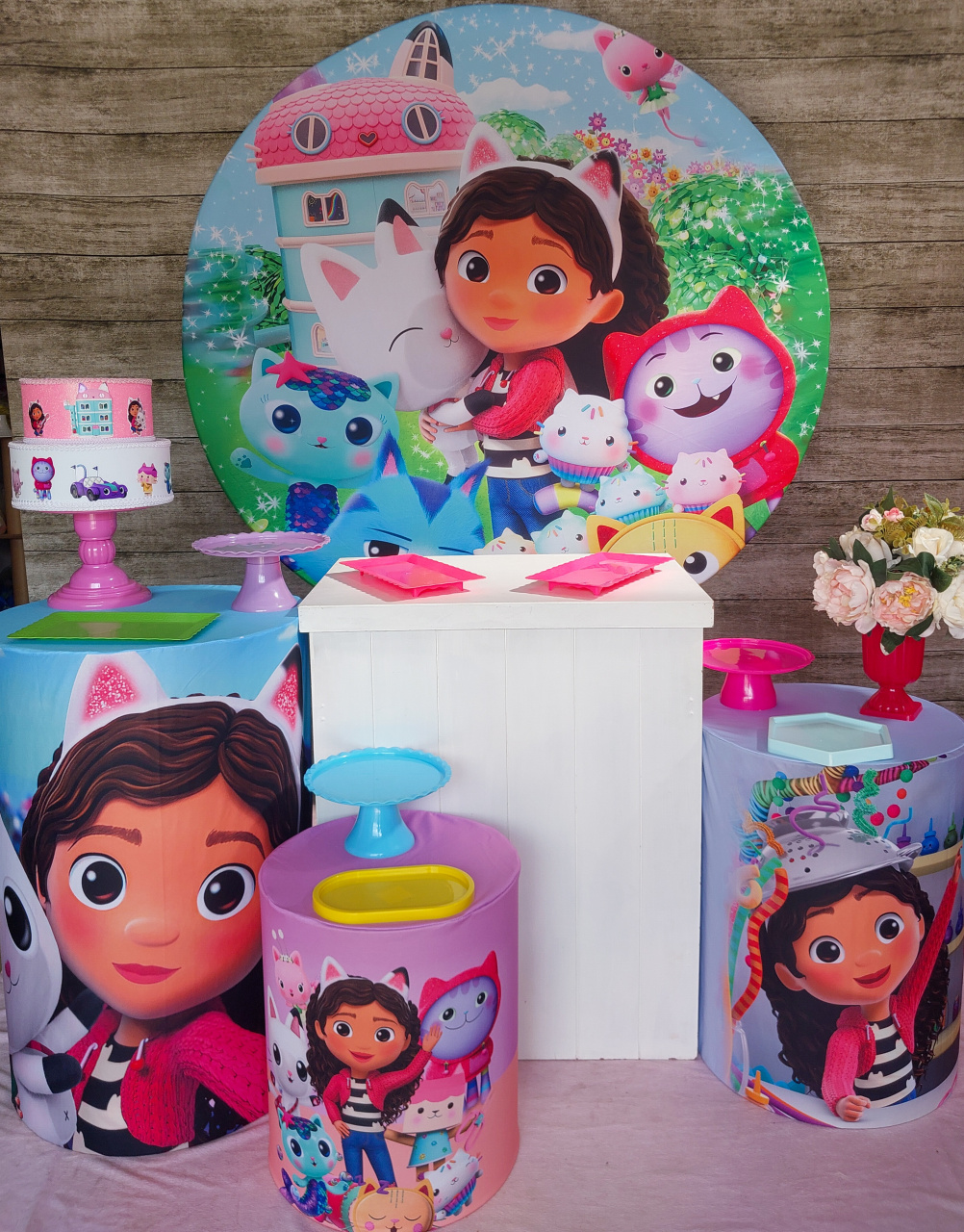 Casa Mágica da Gabby - Kit Prata - Anelan Artes e Decorações