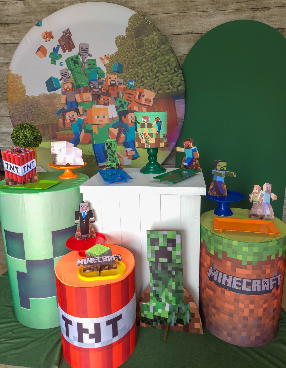 Minecraft 2 - Kit Ouro - Anelan Artes e Decorações